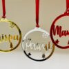 BOLA DE NAVIDAD PERSONALIZADA METACRILATO