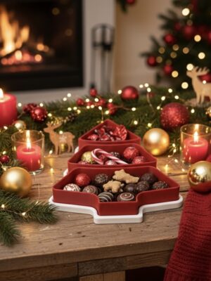 ÁRBOL NAVIDAD BANDEJA – ADORNO 3D