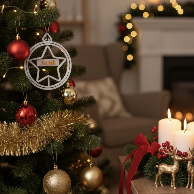 BOLA DE NAVIDAD PERSONALIZADA