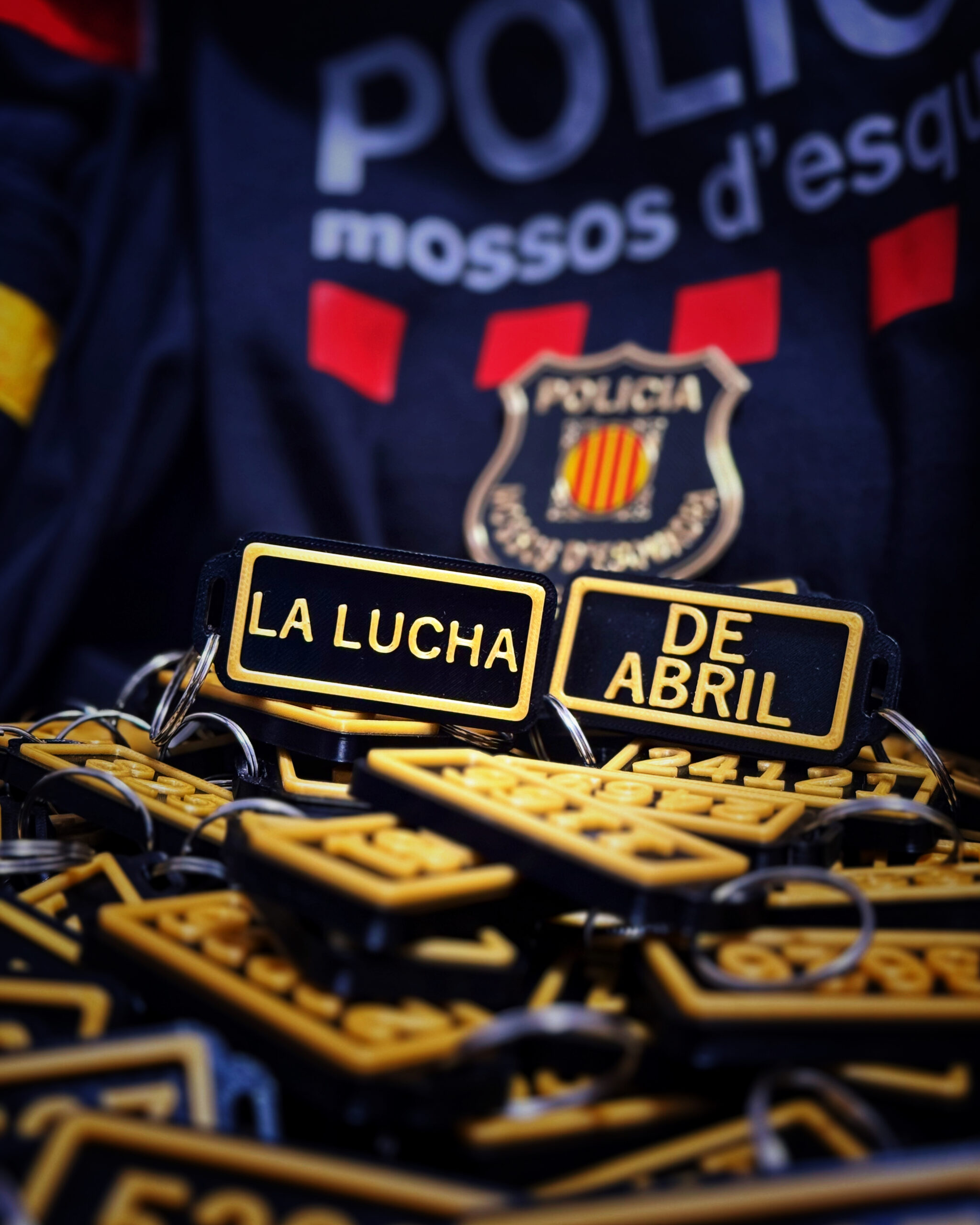 LLAVERO POLICIAL PERSONALIZADO